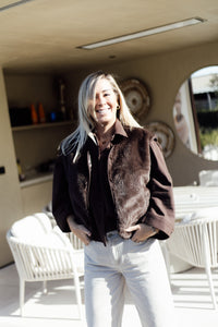 Bodywarmer DEMI - Brown