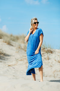 Dress GISELLE - Royal Blue