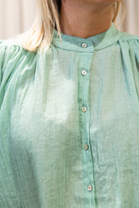 Blouse FEBE -  Ment Green
