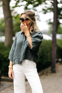 Blouse LINN - Kaki