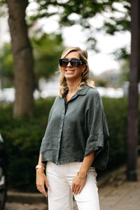 Blouse LINN - Kaki
