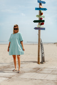 Dress LOUISE - Turquoise