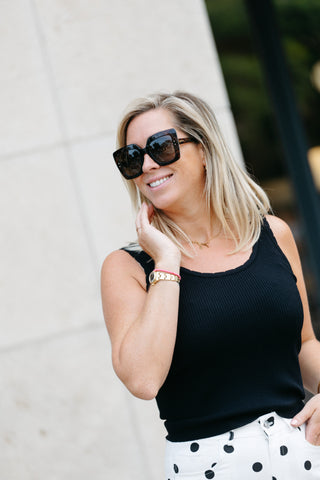 Top LIZA - Black