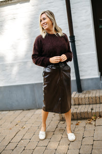 Skirt FLOOR - Chocolate