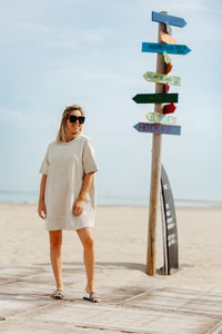 Dress LOUISE - Beige