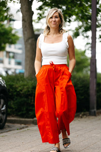 Pants VICHY - Red