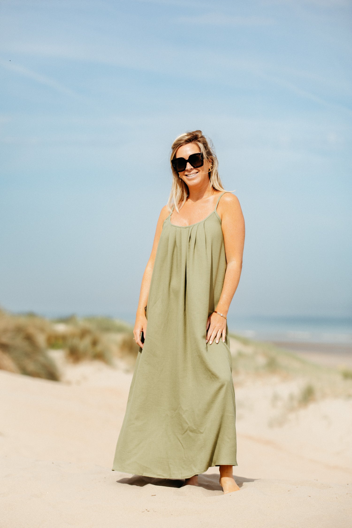 Dress OONA - Olive