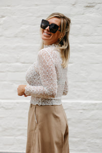 Top JANELLE - White