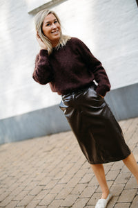 Knit NORA - Chocolate