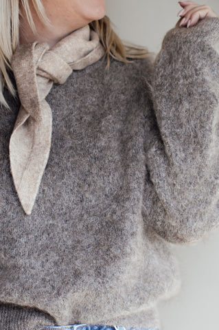 Knit NORA - Taupe