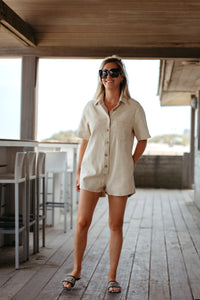 Playsuit LOUISA - Beige