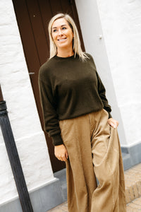 LINA Sweater - Kaki