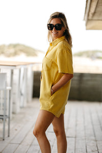 Playsuit LOUISA - Mustard
