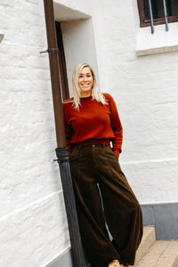 LINA Sweater - Rust