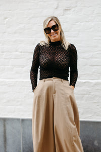 Top JANELLE - Black