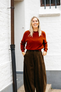 LINA Sweater - Rust