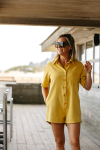 Playsuit LOUISA - Mustard