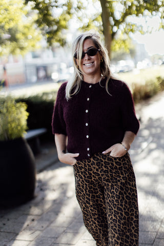 Knit EVA - Burgundy