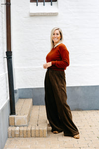 LINA Sweater - Rust