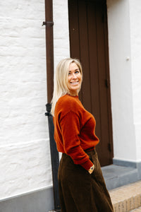 LINA Sweater - Rust