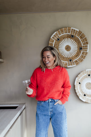 Knit NORA - Red