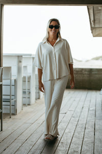 Pants ODETTE - Ecru