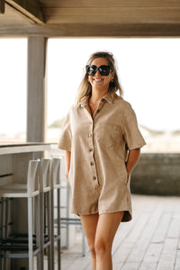 Playsuit LOUISA - Choco
