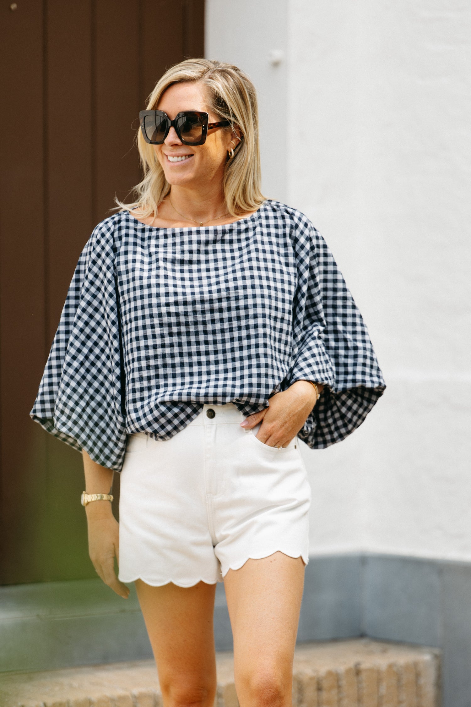 Blouse CARO - Blue