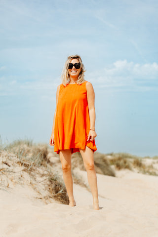 Dress COSETTE - Coral