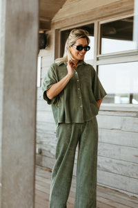 Pants ODETTE - Kaki