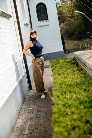 Pants LENTE - Camel