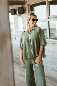 Pants ODETTE - Kaki