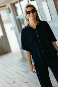 Blouse ODETTE - Marine