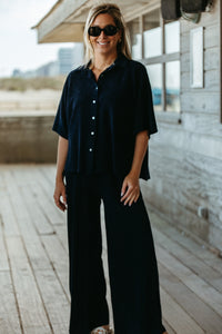 Blouse ODETTE - Marine