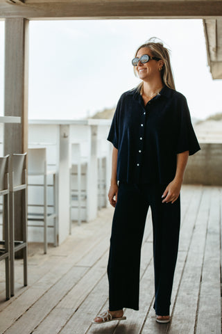Blouse ODETTE - Marine