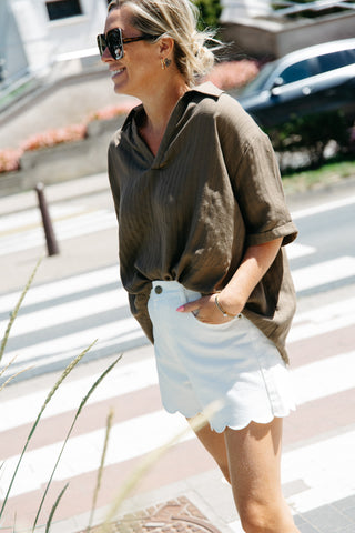 Blouse VIGI - Kaki