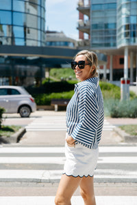 Blouse MARIE LOUISE - Blue