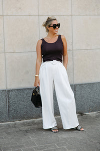 Pants CELESTE - White