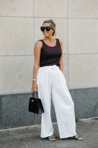 Pants CELESTE - White