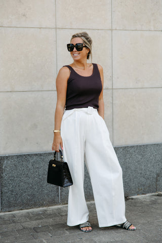 Pants CELESTE - White