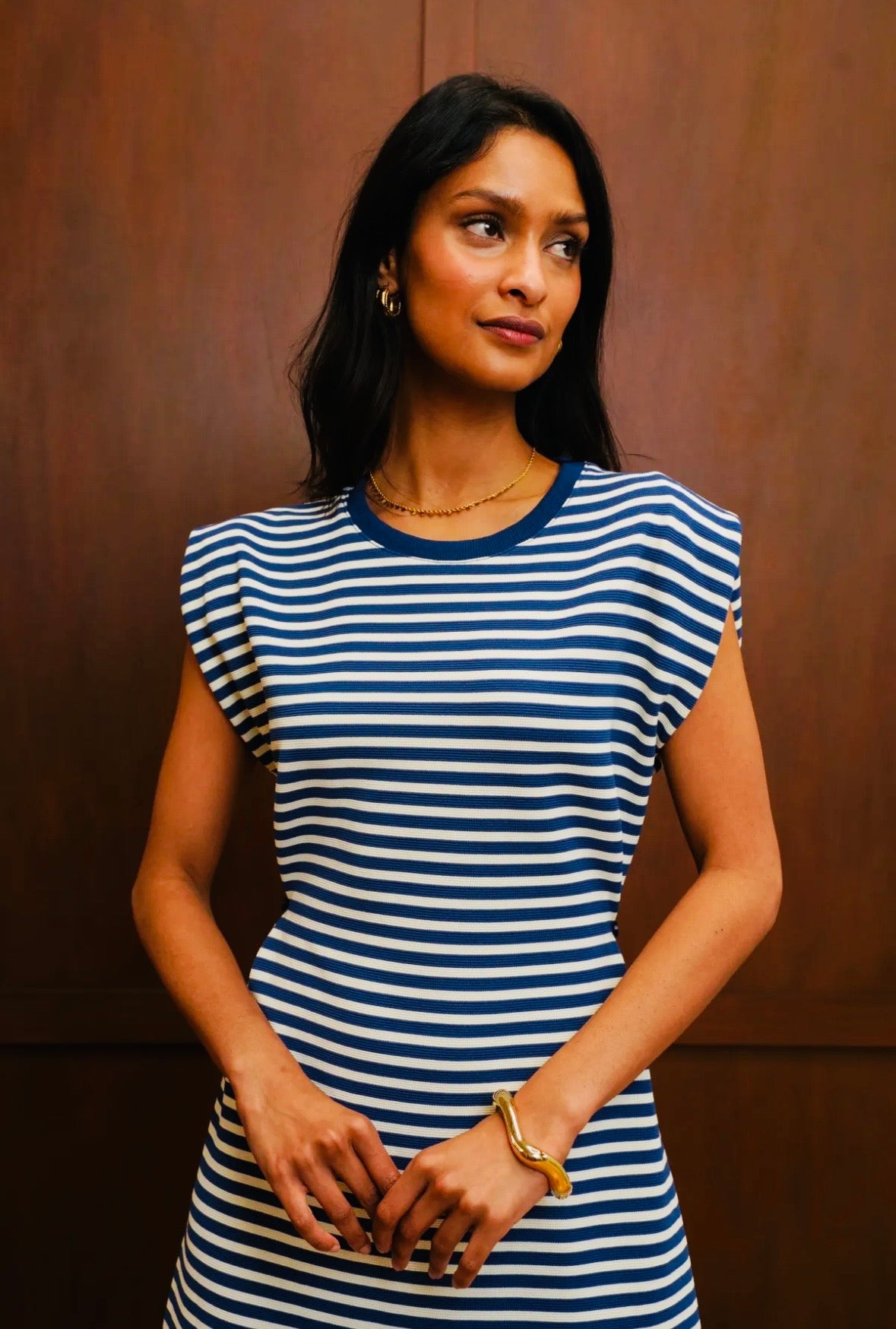 Dress CELINE - Blue