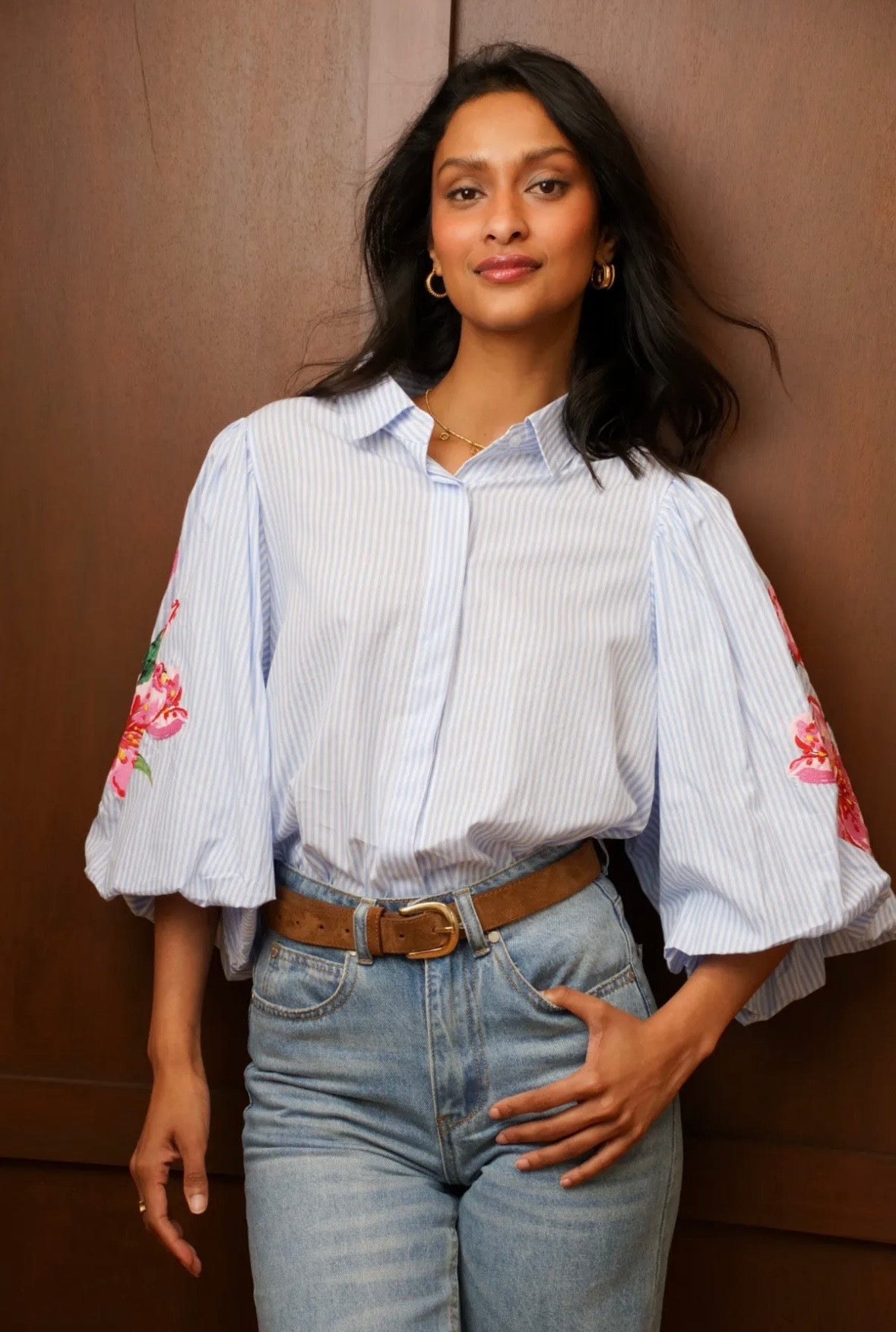 Blouse MADELEINE - Blue