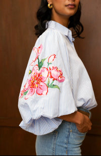 Blouse MADELEINE - Blue