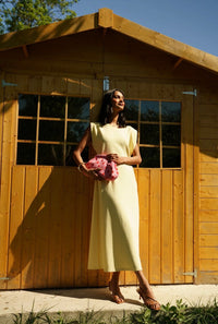 Dress CELINE - Yellow