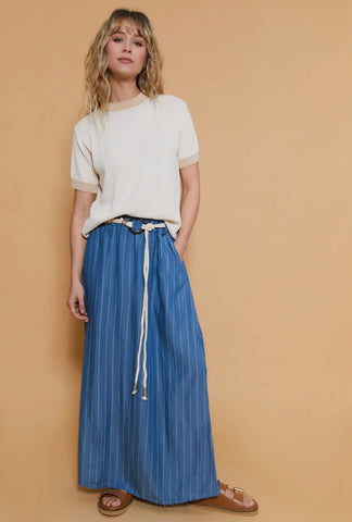 NOVA skirt - blue/white