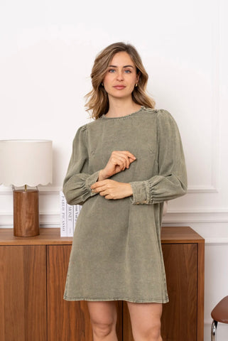 Dress LEIA - Kaki