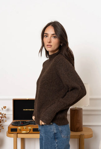 Knit FEEBE - Brown