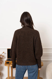 Knit FEEBE - Brown