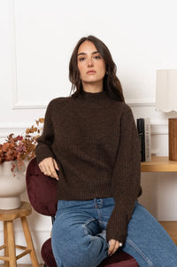 Knit FEEBE - Brown