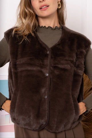 ONI Bodywarmer - Chocolat